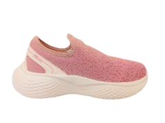 TENIS FEM. ACTVITTA SLIP ON ROSA BRANCO OFF - Sugestiva Calçados