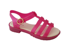 SANDALIA INF. FEM. WORLD COLORS PINK PEROLADO - comprar online