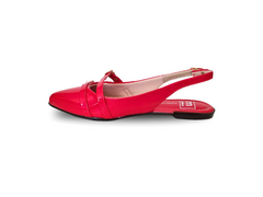 SAPATO SLING BACK FEM. MOLECA VERMELHO - comprar online