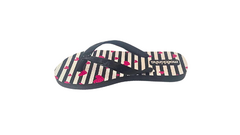 CHINELO INF. FEM. MOLEKINHA PRETO BRANCO CORACES - comprar online