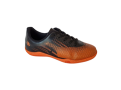 CHUTEIRA FUTSAL INF. MOLEKINHO PRETO LARANJA - comprar online