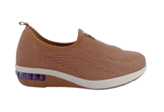 TENIS FEM. MODARE SLIP ON NUDE - loja online