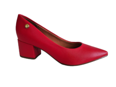 SAPATO FEM. SALTO QUADRADO VIZZANO VERMELHO