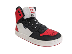 Imagem do TÊNIS MASC. CANO ALTO QIX URBAN HIGH PRETO VERMELHO BRANCO