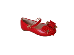 SAPATILHA INF. FEM. MOLEKINHA VERNIZ VERMELHO - comprar online