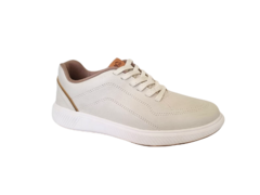 SAPATÊNIS MASC. BR SPORT BRANCO OFF CARAMELO - comprar online