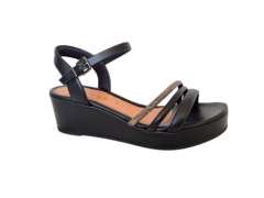 SANDALIA FEM. ANABELA RAMARIM PRETO - comprar online