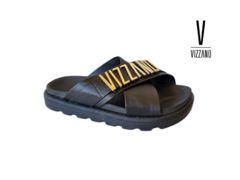 CHINELO FEM. VIZZANO PRETO - Sugestiva Calçados