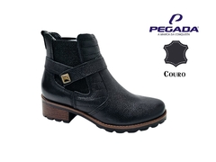 BOTA BOTINA FEM. PEGADA PRETO - loja online