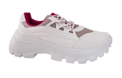 TENIS FEM. VIZZANO CHUNKY CINZA BRANCO MAGENTA