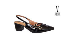 SAPATO FEM. SLING BACK VIZZANO PRETO