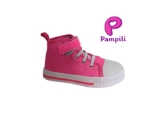 TENIS INF. FEM. BOTINHA PAMPILI PINK