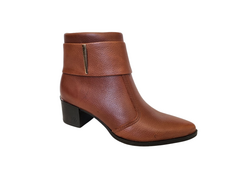 BOTA FEM. CANO BAIXO PEGADA TERRACOTA - comprar online