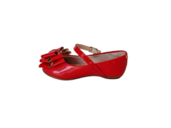 SAPATILHA INF. FEM. MOLEKINHA VERNIZ VERMELHO - comprar online