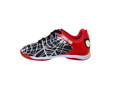 Imagem do CHUTEIRA FUTSAL INF. DRAY SPIDER MAN VERM PRETO