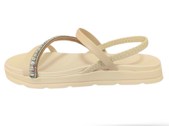 SANDALIA PAPETE FEM. MOLECA BRANCO OFF - comprar online