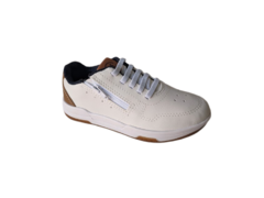 SAPATENIS INF. MASC. CASUAL MOLEKINHO BRANCO CARAMELO - comprar online