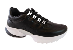 TENIS FEM. COMFORT FLEX CHUNKY PRETO - comprar online