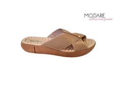 CHINELO FEM. TIRA X MODARE TAN CAMEL na internet