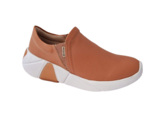 TENIS FEM. MODARE SLIP ON LYCRA NUDE - Sugestiva Calçados