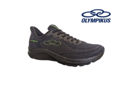 TÊNIS MASC. OLYMPIKUS DELTA PRETO GREEN - comprar online