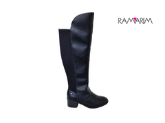 BOTA FEM. CANO ALTO PRETO - loja online