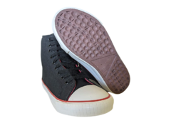 TENIS INF. MASC. COLORED DIVERSÃO PRETO VERMELHO - Sugestiva Calçados