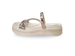 CHINELO FLATFORM PEGADA ROSE GOLD NUDE - comprar online