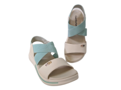 Imagem do SANDÁLIA FEM. FLATFORM COMFORT FLEX VERDE OFF