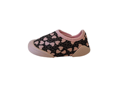 TENIS INF. FEM. KLIN NEW CONFORT PRETO ROSA - comprar online