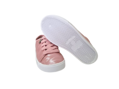 TENIS INF. FEM. MOLEKINHA METAL ROSA - comprar online