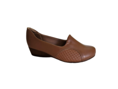 SAPATO FEM. SALTO ANABELA MODARE CAMEL - comprar online