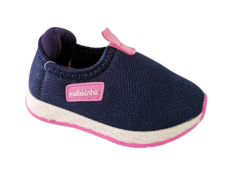 TENIS INF. FEM. MOLEKINHA SLIP ON MARINHO