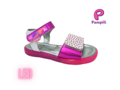 BABUCHE INF. FEM. PAMPILI GLEE PINK LARANJA - comprar online