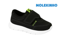 TENIS INF. MASC. MOLEKINHO PRETO - loja online