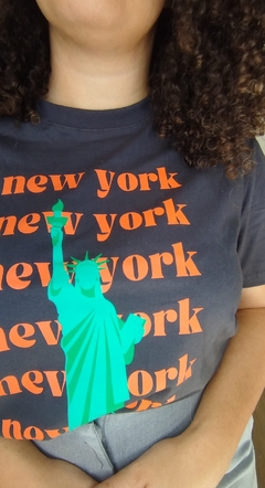 T-SHIRT NEW YORK - 100% algodão - loja online