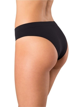 Calcinha básica Lupo sem costura ( nude, preto) - comprar online