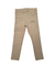 Calça Slim Infantil Canelado Bege