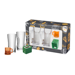 Copo Cerveja Chopp Boccati 300ml - Kit 2 Copos + 2 Abridores