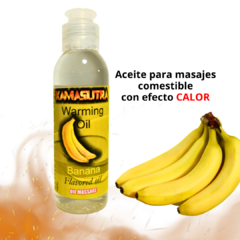 Aceite Para Masajes Banana Efecto calor (comestible) - comprar online