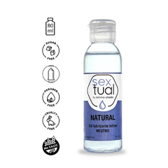 Gel lubricante Natural Neutro - 80 ml - comprar online