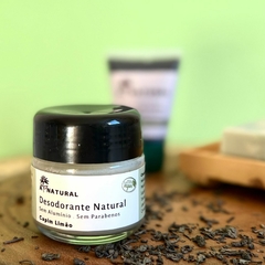 Desodorante natural em creme - Capim Limão