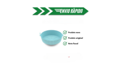 Foma de Silicone para Airfryer - Namave Store