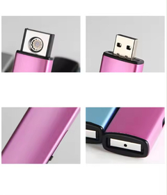 Isqueiro USB Recarregável - Modelo Portátil Recarregável - comprar online