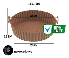 Foma de Silicone para Airfryer - comprar online