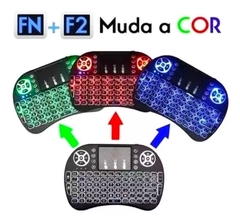 Mini Teclado Sem Fio Recarregável Para Tv, Netflix, Tv Box, Notebook - Namave Store