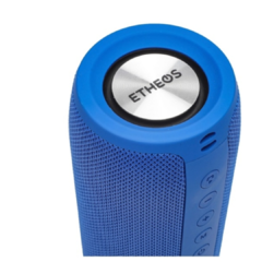 Parlante 10w Portátil Con Bluetooth Azul Etheos - Electrofergroup