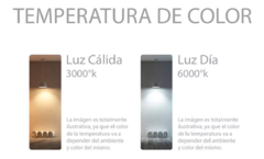 Lampara Led Luz De Emergencia Autonoma 9w Tbcin Calido - Electrofergroup