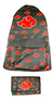 Set Escolar Mochila Nube Akatsuki + Cartuchera Desplegable