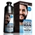 Shampoo de tintura de barba permanente 200ml natural de longa duração para homens, remoção de tintura de barba branca, grisalho, barba, cabelo, homens, tintura de barba, xampu - comprar online